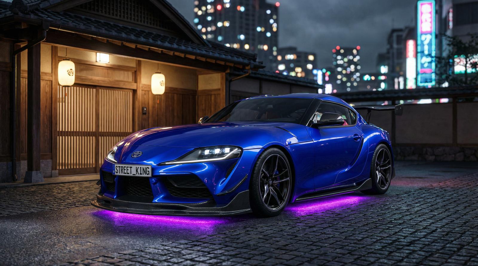 喷水Supra改装视频